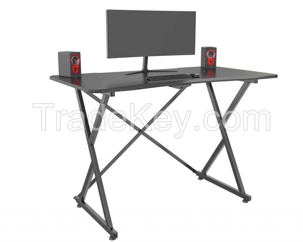 Ergonomic Home Office Computer Table Gaming Desk Black Gamer Workstati