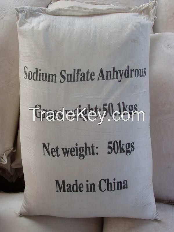 sodium sulphate anhydrous 99% for taxtile industry