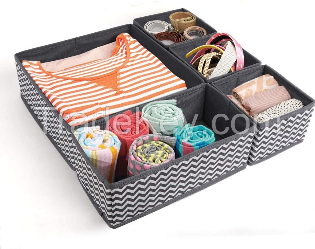 drawer storage box set of 8