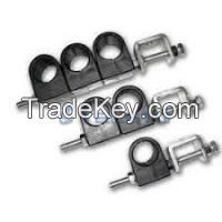 Feeder cable clamp 7/8'' 2 holes, singe type, 304 Stainless Steel