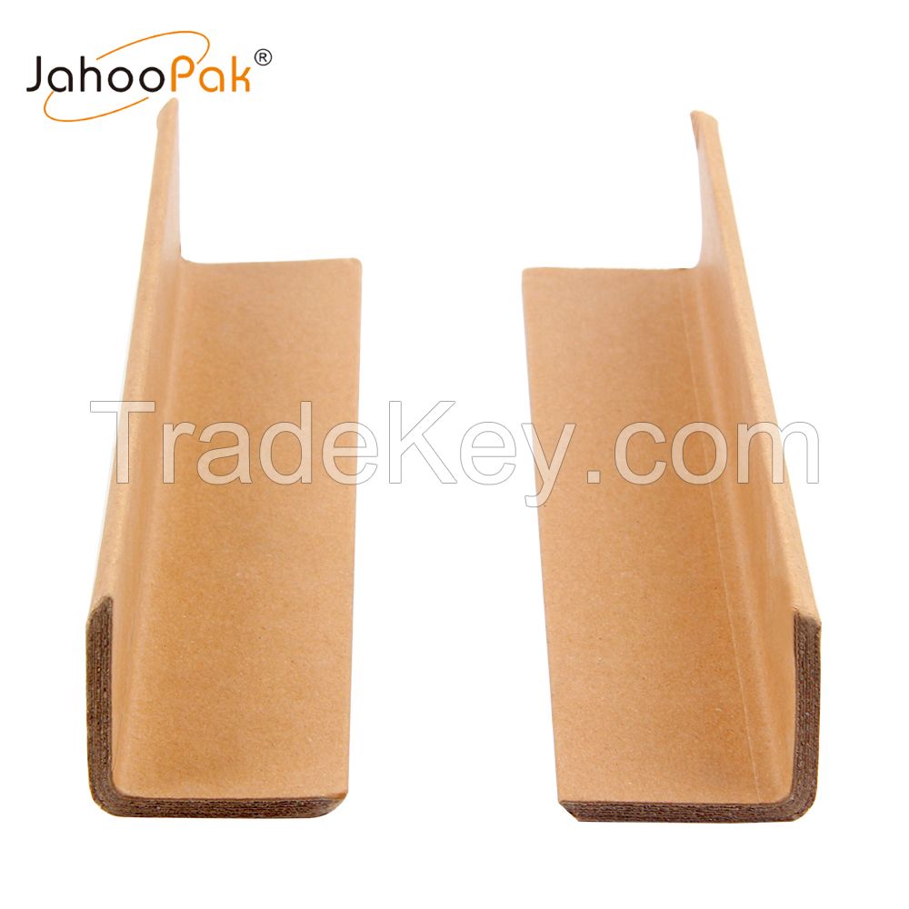 L Shape Hard Paper Pallet Edge Protectors Packing Material Carton cardboard Corner Protector