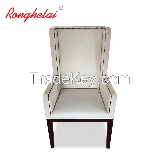 Ronghetai hotel sofa chair High quality sofa chair with customizable high quality lounge sofa chair A1008