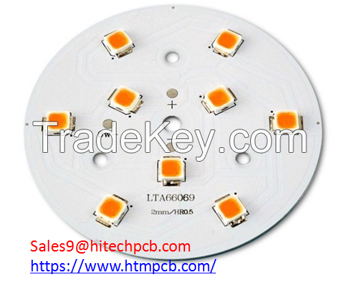high tension aluminum pcb for led