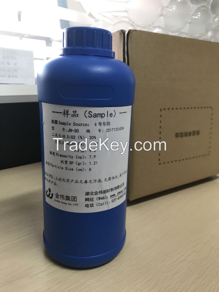 Acid Colloidal silica PH 2-4 for solid battery