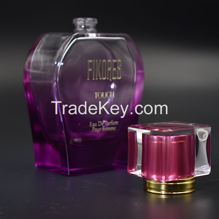 BYP268 Innovative Gradient Colors Can Be Customized Empty Perfume Glass Bottle 100ml 