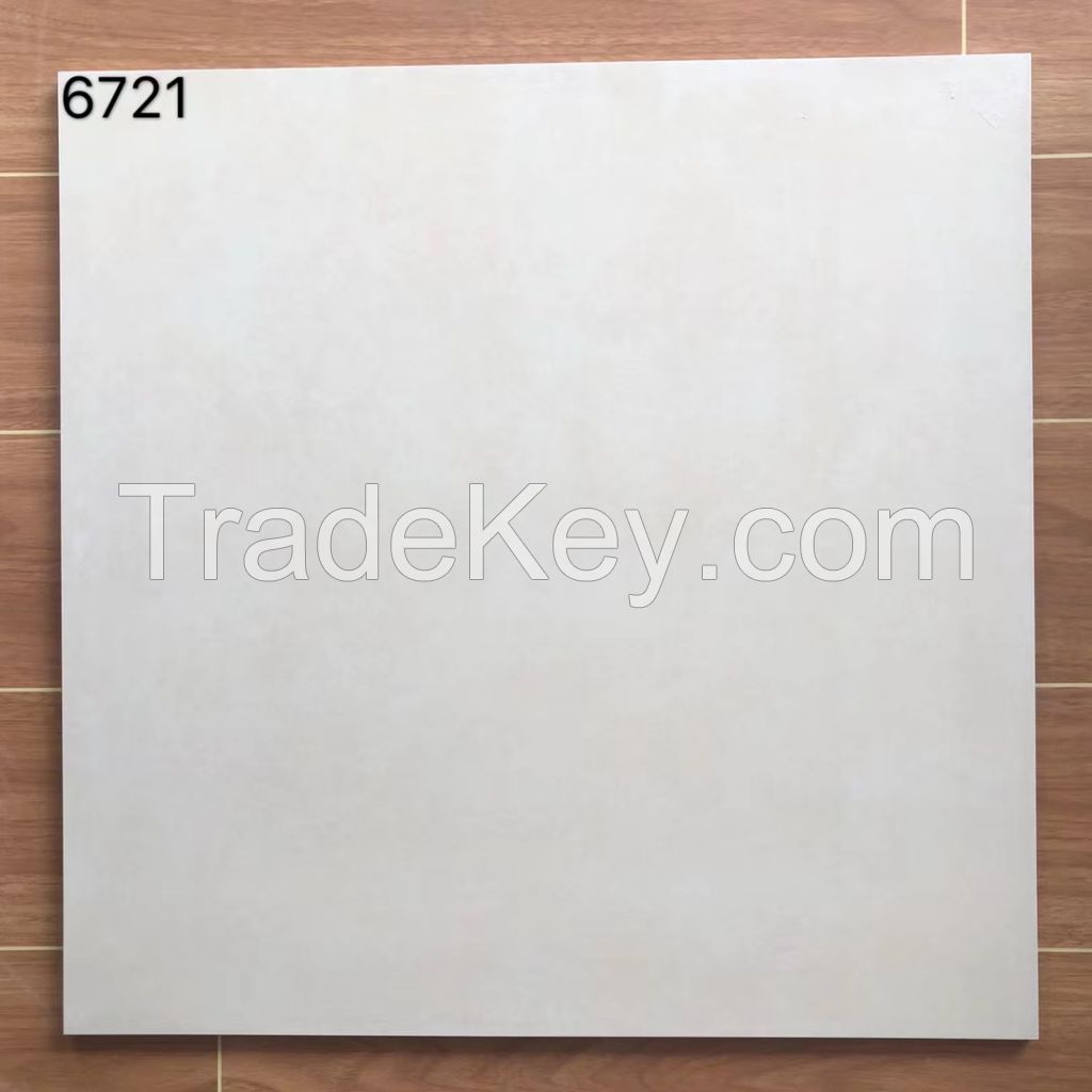 White Marble Glossy Glazed Ceramics 600x600 Porcelain Polished Floor Tiles