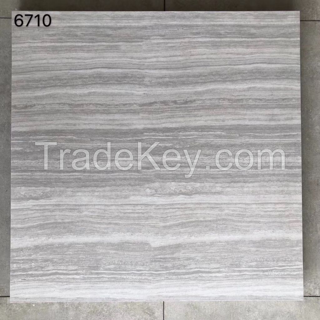 White Marble Glossy Glazed Ceramics 600x600 Porcelain Polished Floor Tiles