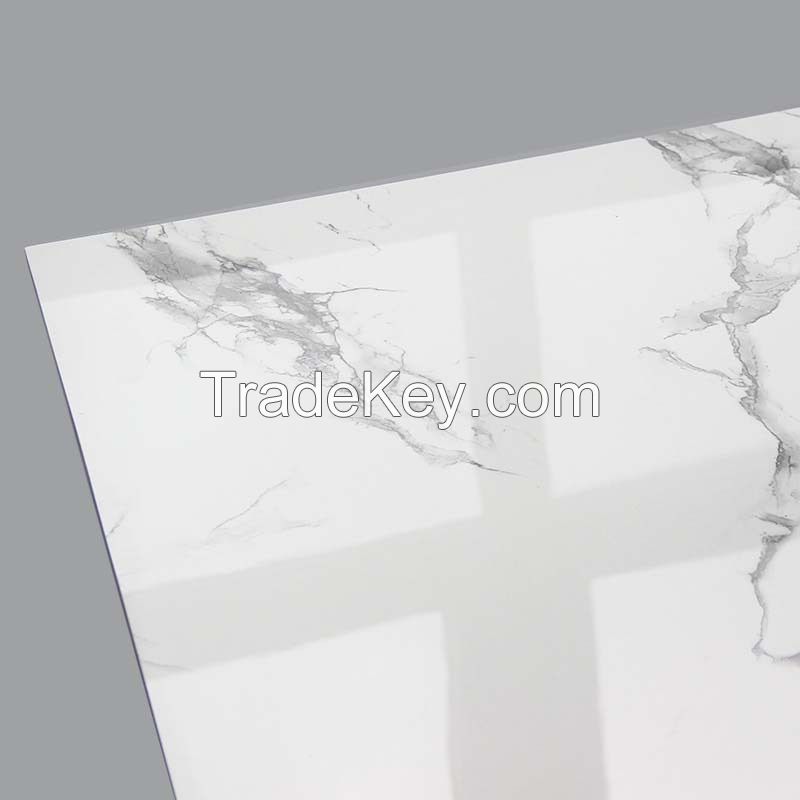 600x600 Marble Look Porcelain Glazed Tiles Floor