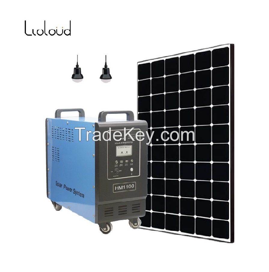 300W LiFePO4 Lithium Battery Portable Solar Power Station