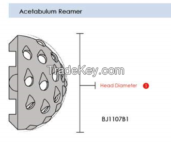 Medical Acetabular Reamer