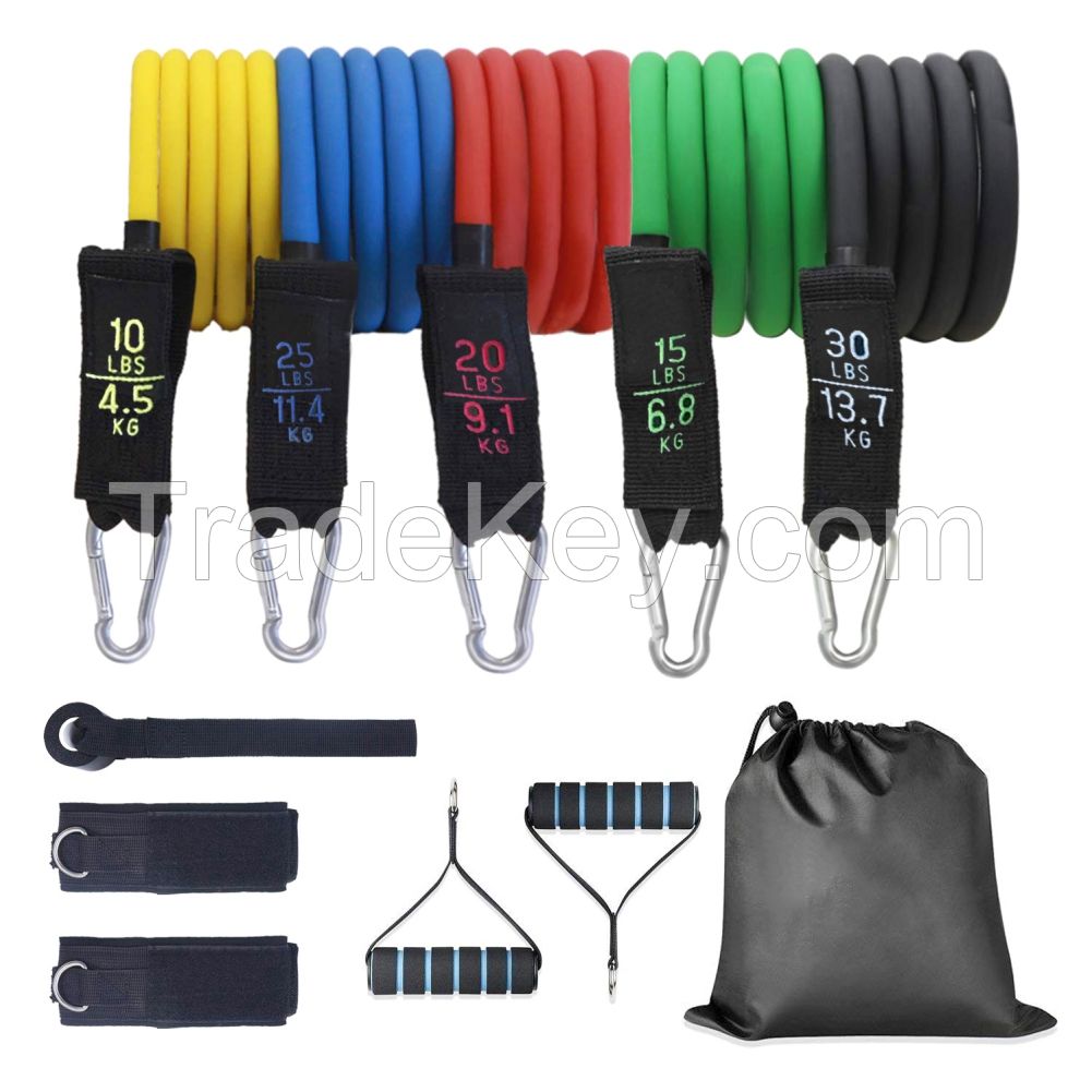 Home Workout Gym Fitness Resistance Pull Rope Bands 