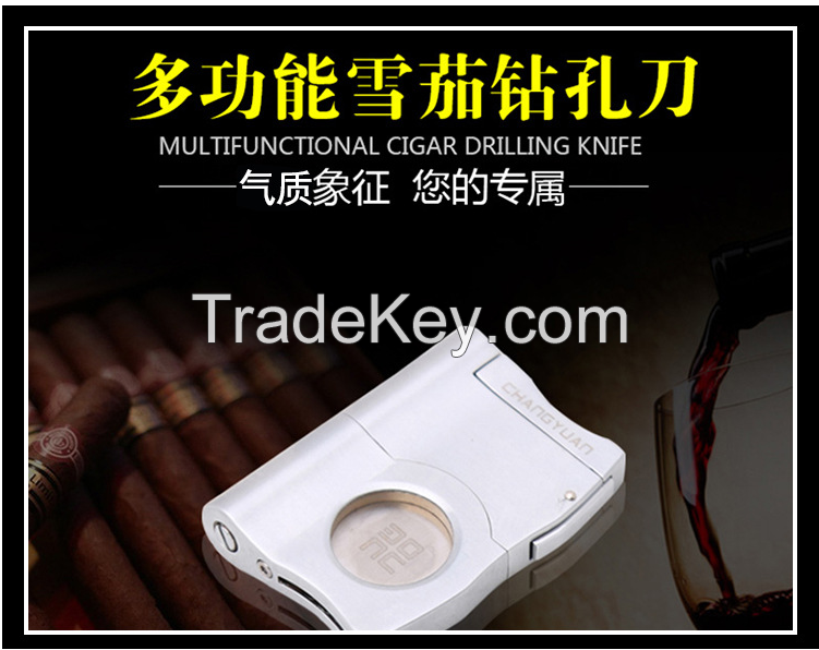 Multifunctional Cigar Drilling Knife