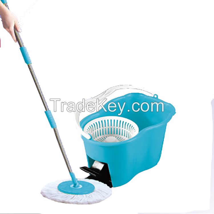 2020 premium 360 rotating magic mop set includes easy squeeze cleaning bucket and mop