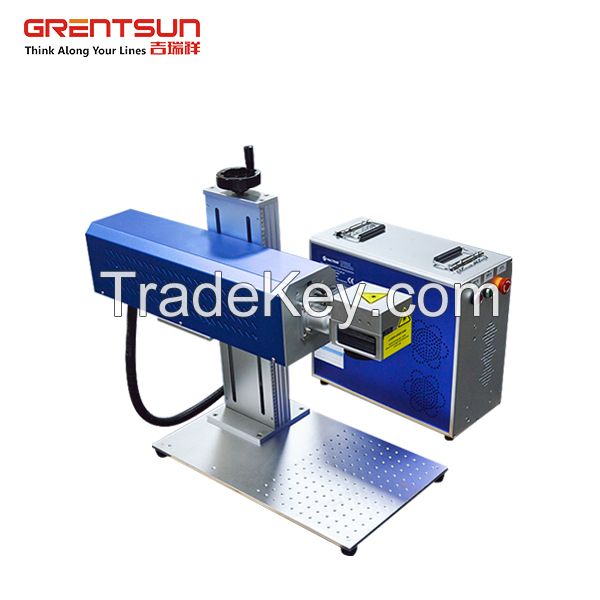 CO2 laser marking machine for plastic  wood bags