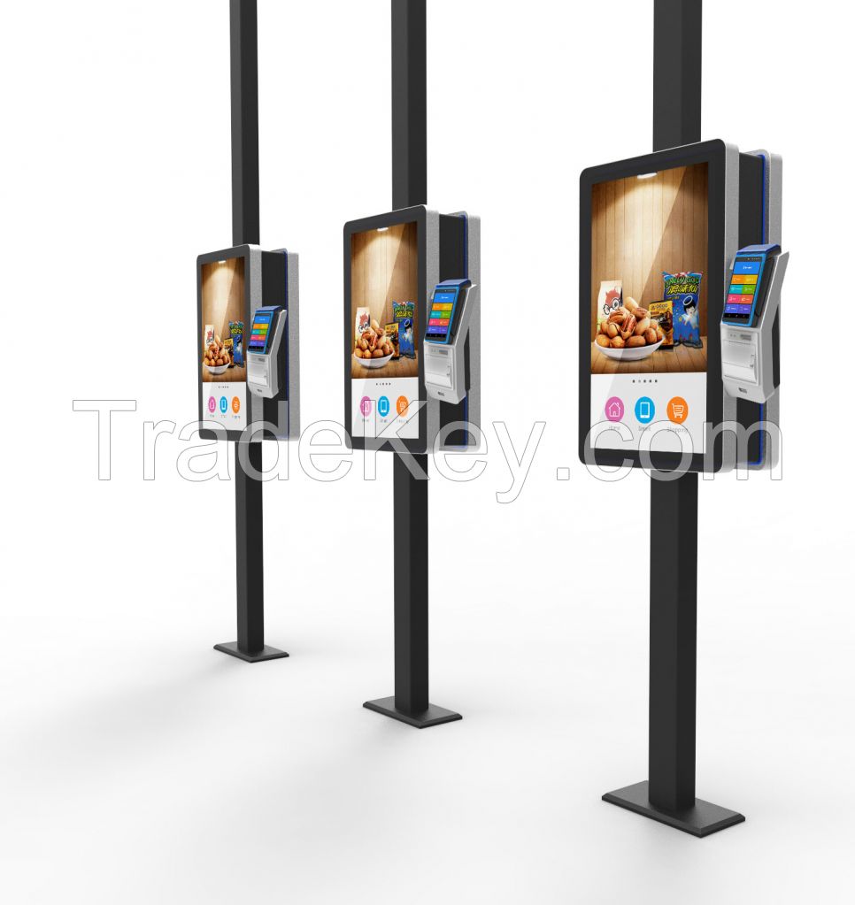 JUSTTIDE self ordering kiosk advertising screen 32 inches