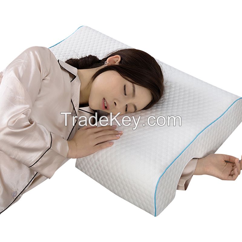 Wholesale new design memory foam arm rest sleeping couples pillow