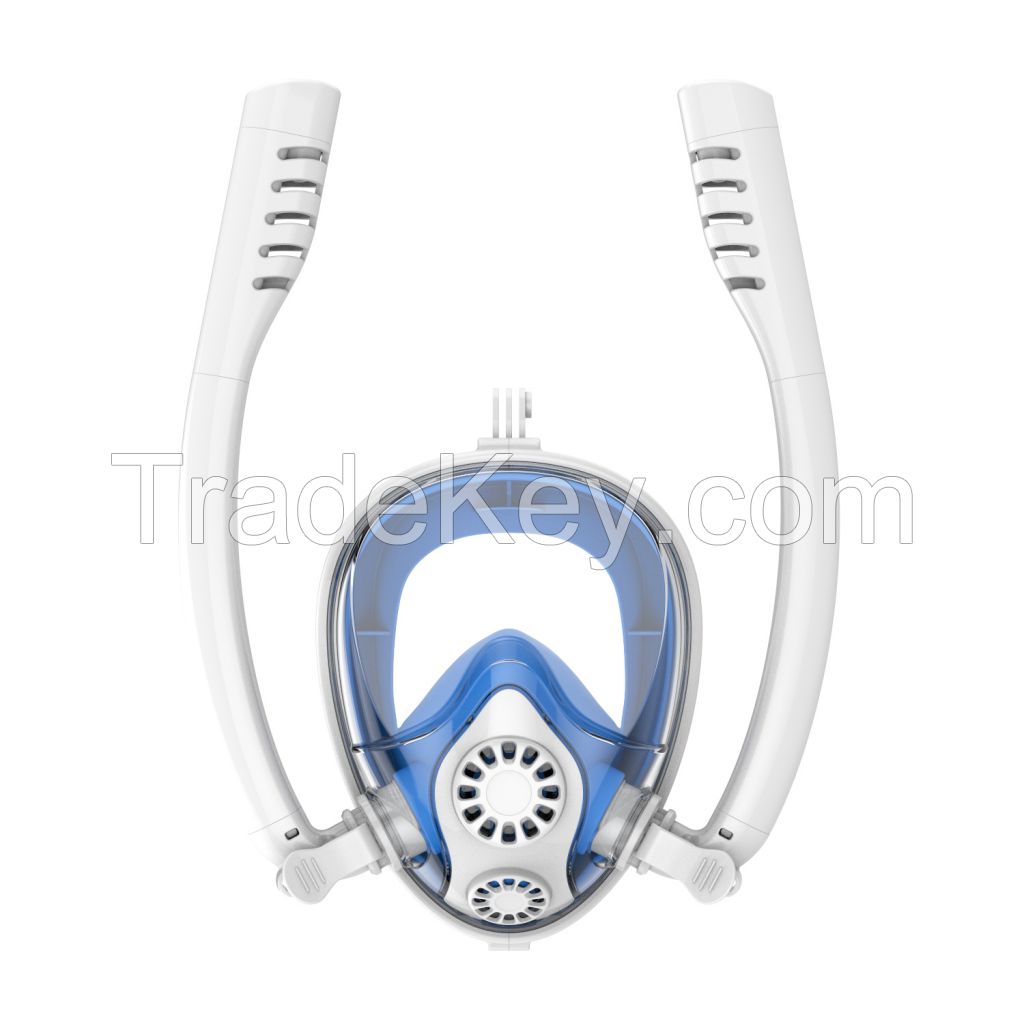 Full Face Snorkel Mask Scuba Diving Equipment Anti Fog Snorkeling Mask
