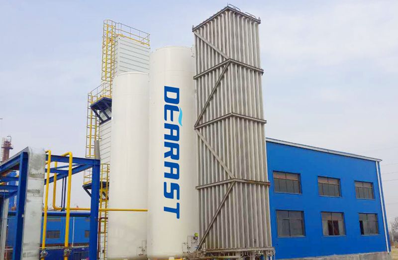 Skilled technology high purity cryogenic liquid and gas nitrogen plant
