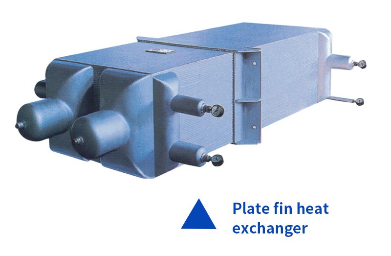Plate-fin heat exchanger high heat transfer efficiency