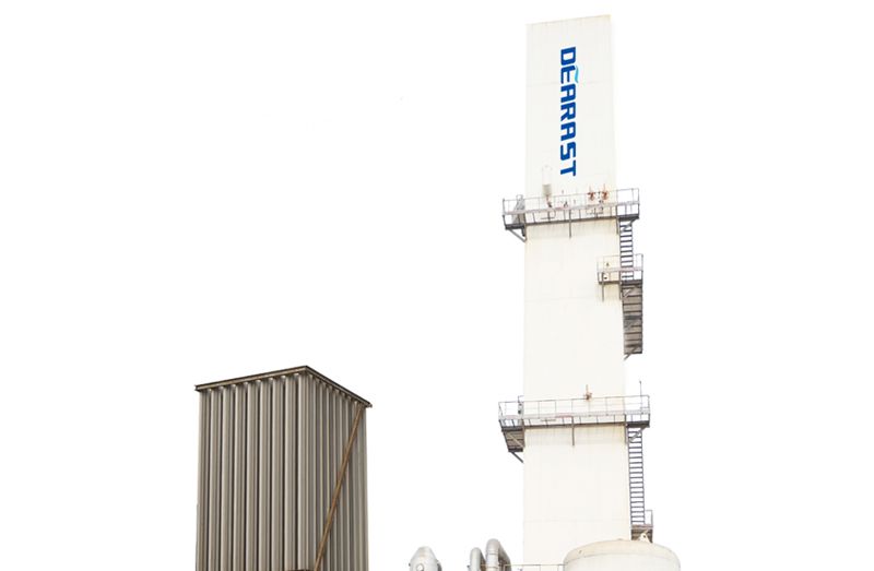 Argon air separation plant use for produce oxygen and nitrogen and argon or liquid products
