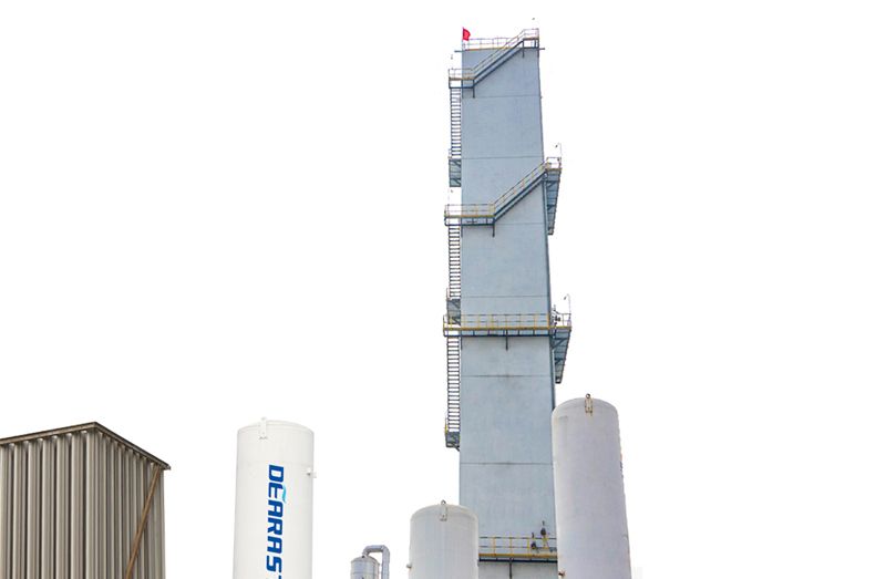 Air separation plant with well structured & advanced cold box