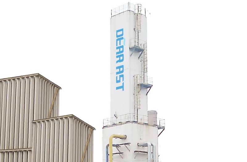 Separating plant air separation plant with low cost