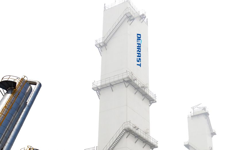 Cryogenic air separation plant, air separation unit, cryogenic oxygen plant