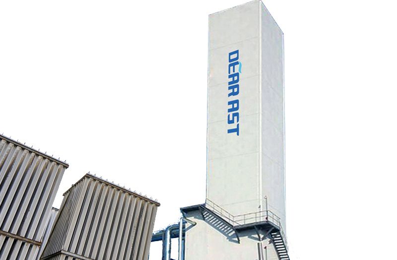 Energy saving high purity industrial cryogenic gas oxygen plant