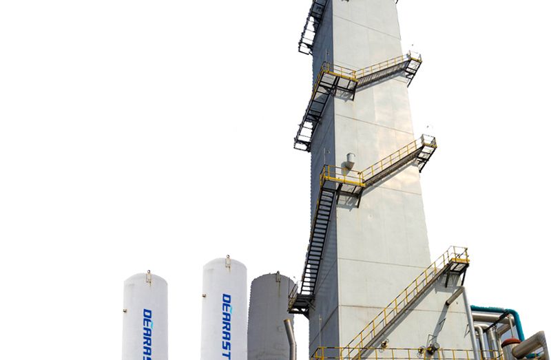 High effciency liquid nitrogen oxygen production generator plant
