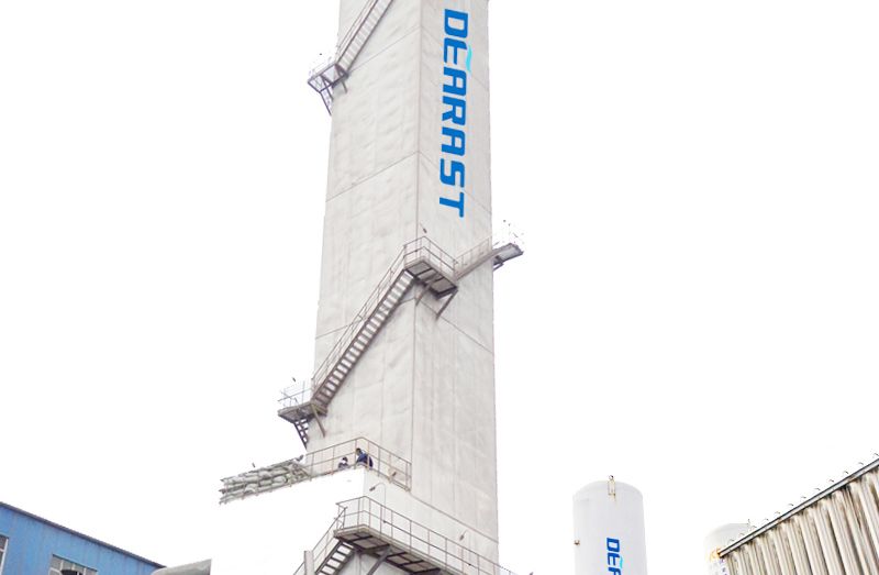 High purity argon gas plant air separation plant