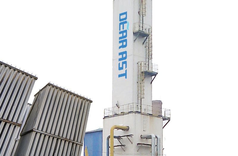 Gas nitrogen plant with low power consumption
