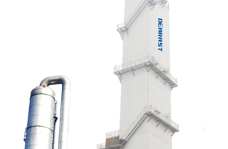 Cryogenic nitrogen plant with high purity