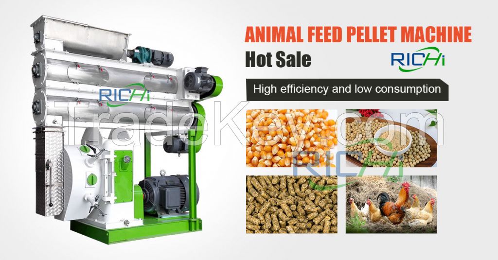1-48T/H poultry pellet making device for pet
