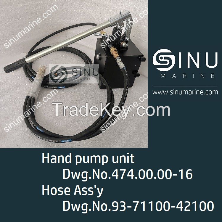 Macgregor Hand pump unit Dwg.No.474.00.00-16