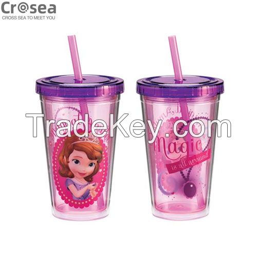 Custom Little Princess Sofia Straw Cup