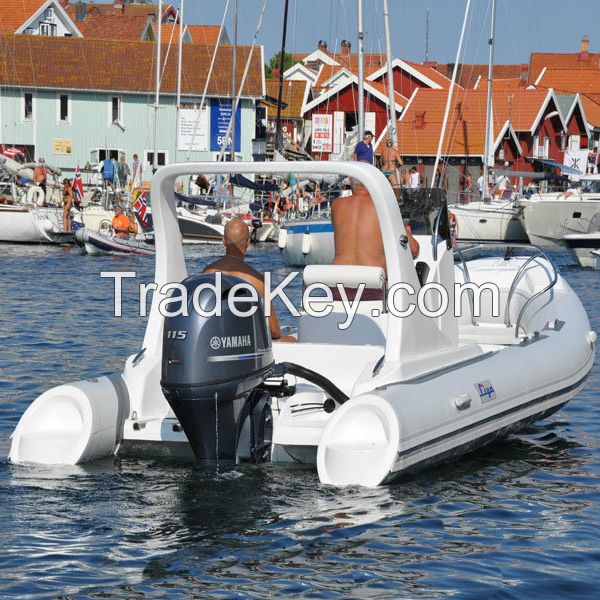 Liya RIB boat 580 hypalon rib inflatable boats for sale