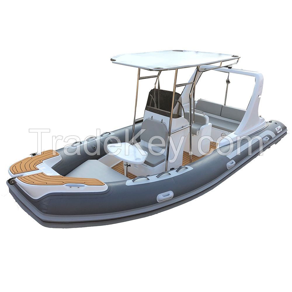 Liya RIB boat 580 hypalon rib inflatable boats for sale
