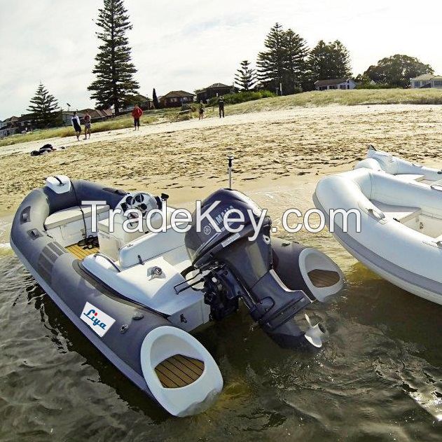 Liya RIB boat 330 hypalon rib inflatable boats for sale