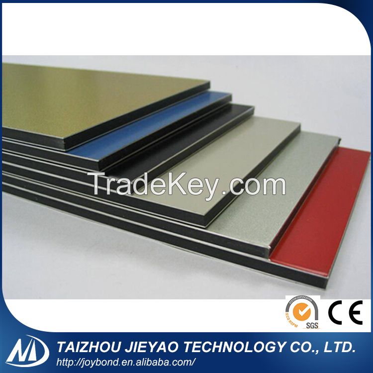 Interior Exterior Wall Cladding PE PVDF Coated Aluminum Composite Panel