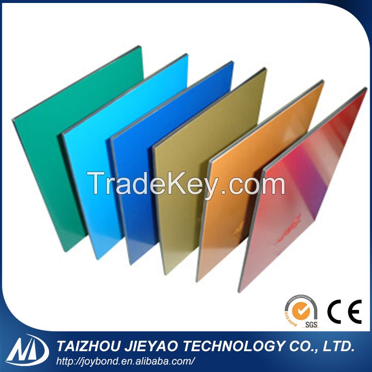 Interior Exterior Wall Cladding PE PVDF Coated Aluminum Composite Panel