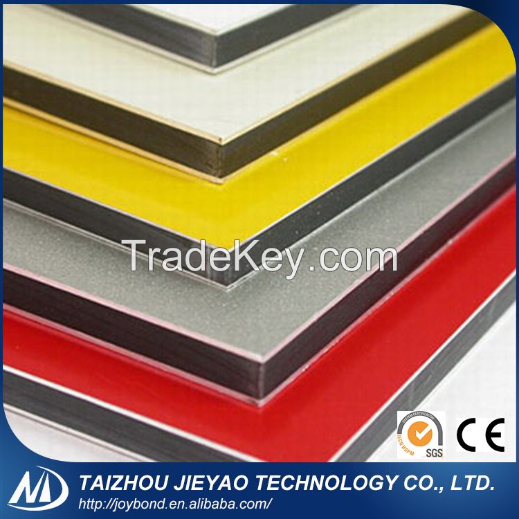 Interior Exterior Wall Cladding PE PVDF Coated Aluminum Composite Panel