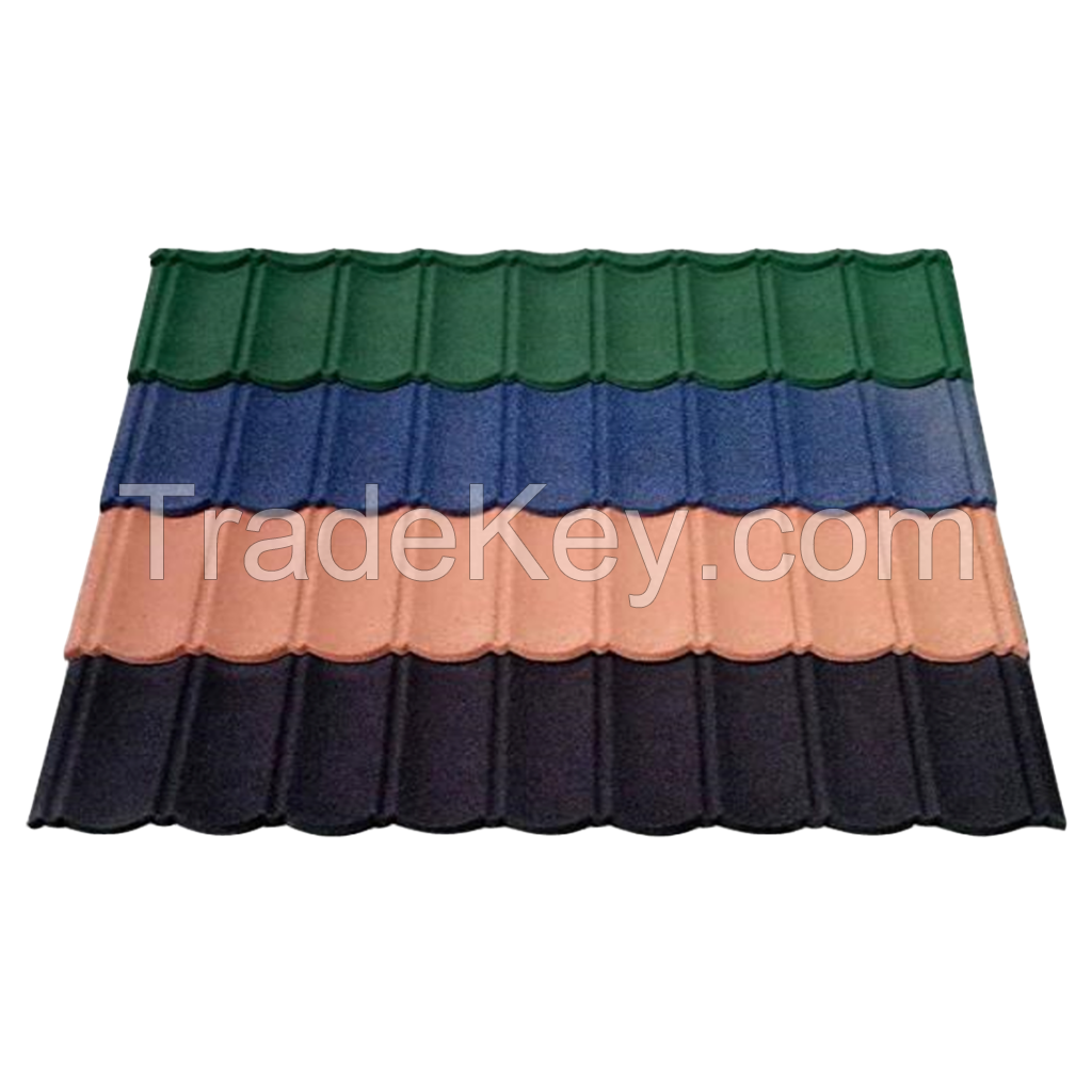 Stone Coated Metal Roof Tile Classical Bond Design