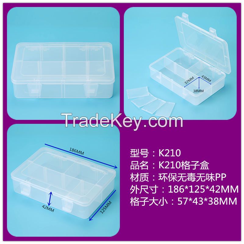 Multi-function with tray large capacity storage box sorting box buildi