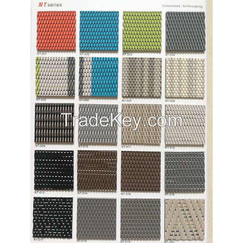 Mixed color woven vinyl flooring waterproof plastic flooring tile PVC flooring roll