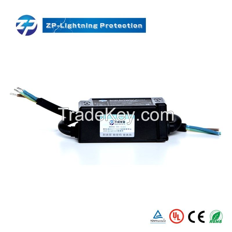 LED Lightning Surge Protector Series Connection 10KV Approved LED Street Lamp Power Surge Protector 	