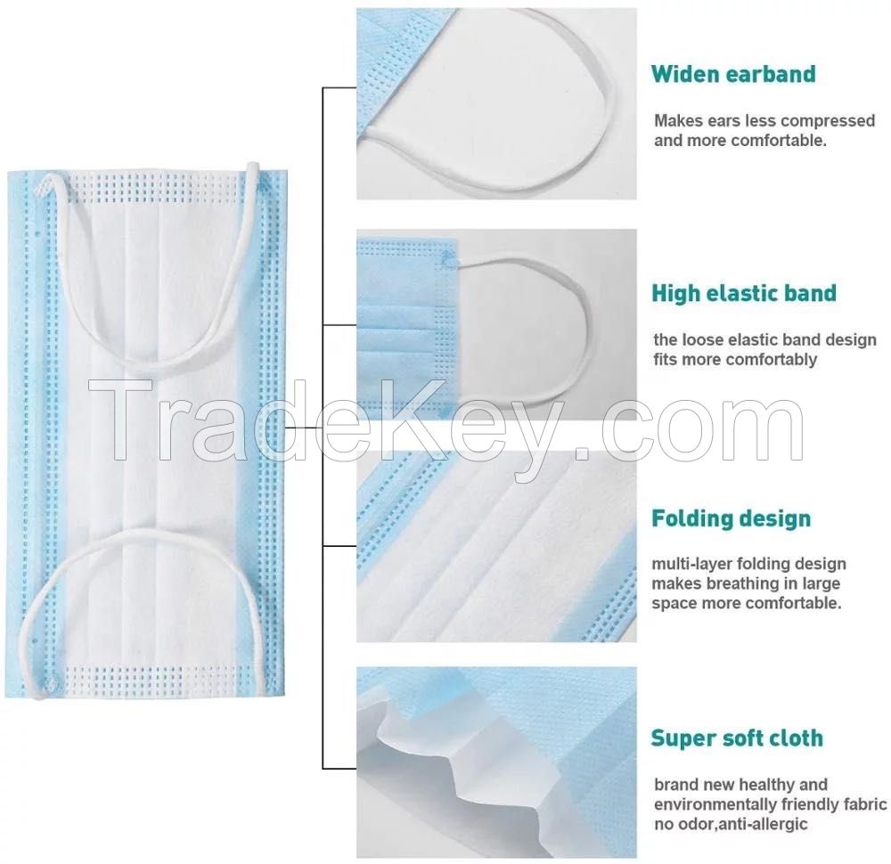 3ply medical and surgical mask