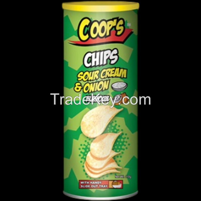 Sour Cream &amp;amp; Onion Flavored Potato Chips