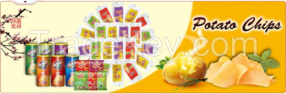 45g ISO Certified Good Crisp Potato Chips OEM