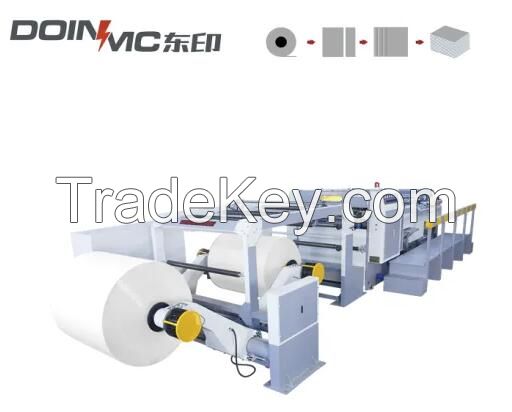 RS-D dual knife rotary blade paper roll to sheet cutting machine sheeter