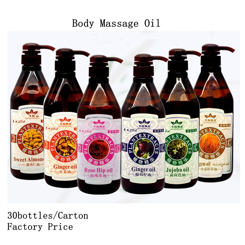 Natural massage Oil With Contains Sweet Almond, Jojoba, Grapeseed & Essential Oils
